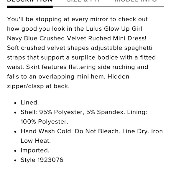 Lulus velvet mini dress - Picture 5 of 9